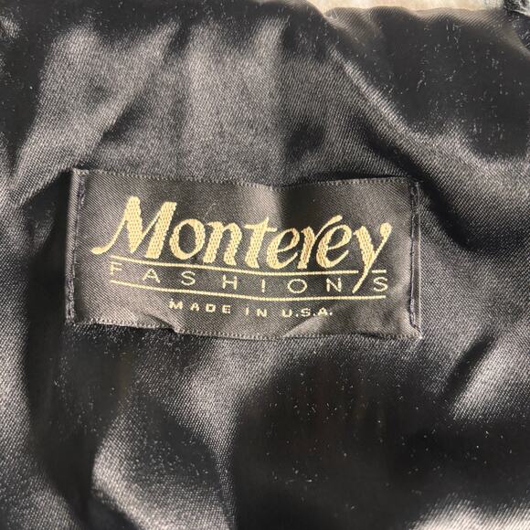 Vintage 90s Black White Western Coat Cow Print Cropped Fleece Faux Fur Jacket - Picture 7 of 10